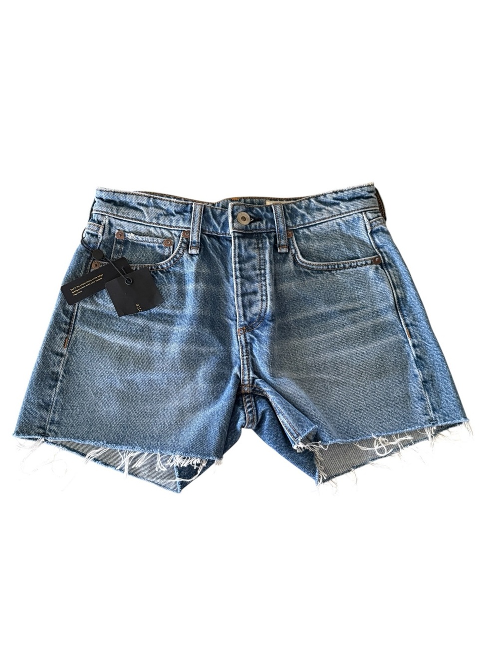 rag & bone Dre Low-Rise Denim Shorts 3.5” Inseam Women’s Size 23